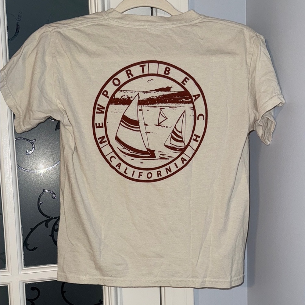 Brandy Melville Short Sleeve Tee with Vintage Graphics